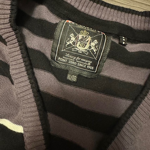 🌥️Point Zero Striped Cardigan - Picture 2 of 3